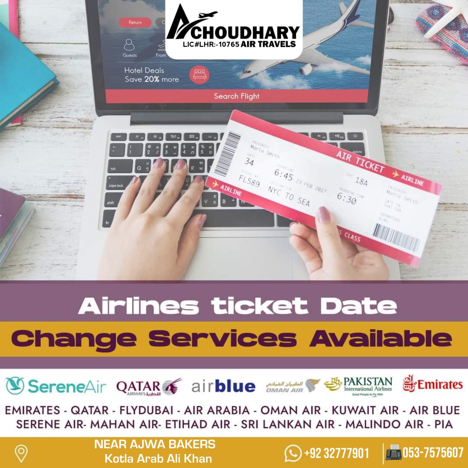 ALI CHOUDHARY AIR TRAVELS